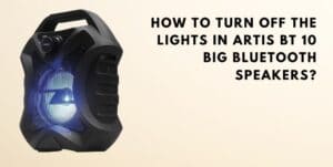 Turn Off The Lights In Artis BT 10 Big Bluetooth Speakers