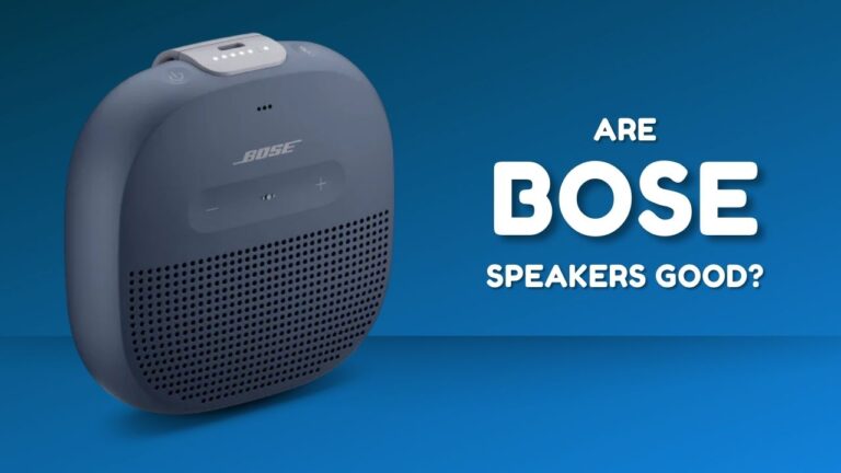 Are Bose Speakers Good