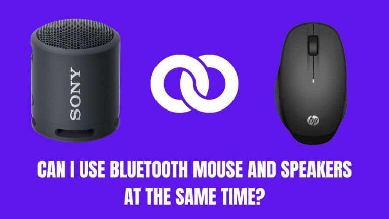Can I Use Bluetooth Mouse And Speakers At The Same Time