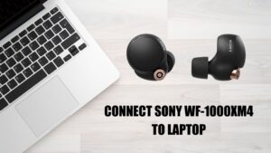 Connect Sony WF-1000xm4 to Laptop
