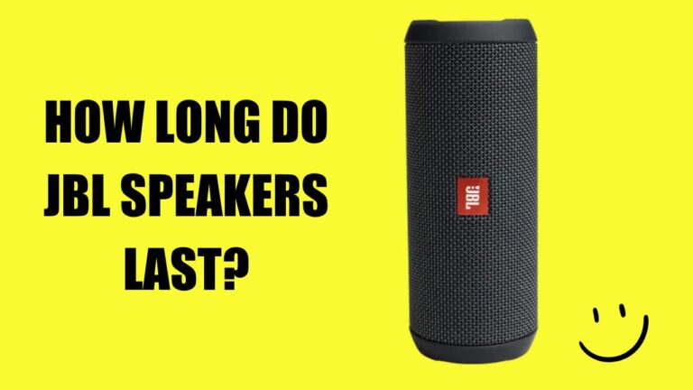 How Long Do JBL Speakers Last