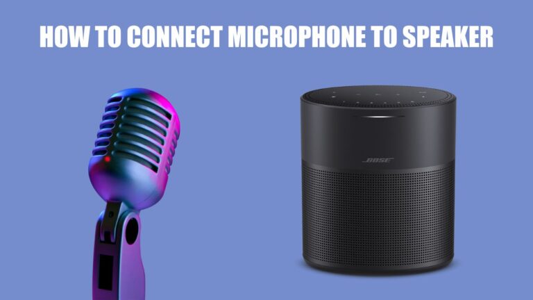 Connect Microphone to Speaker