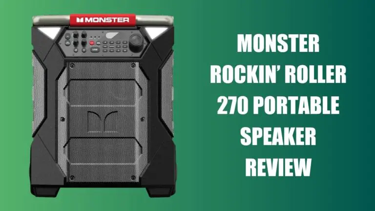 Monster Rockin’ Roller 270 Portable Speaker